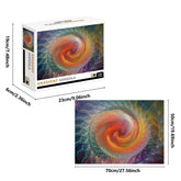 1000 Teile Puzzle - Farbverlauf Mandala